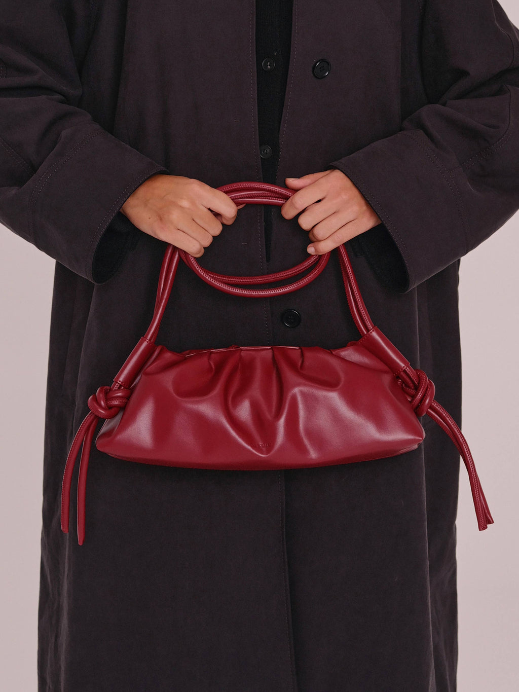 ÖLEND Dumpling Bag - cherry red