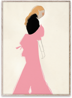 Paper Collective Poster Pink Dress