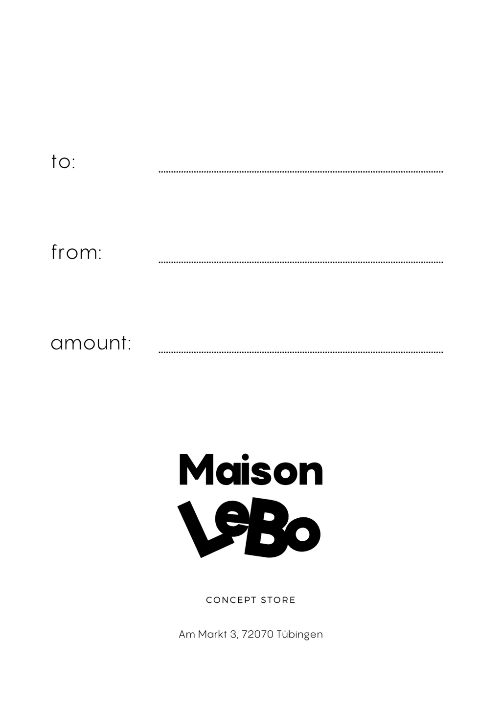 GIFT CARD