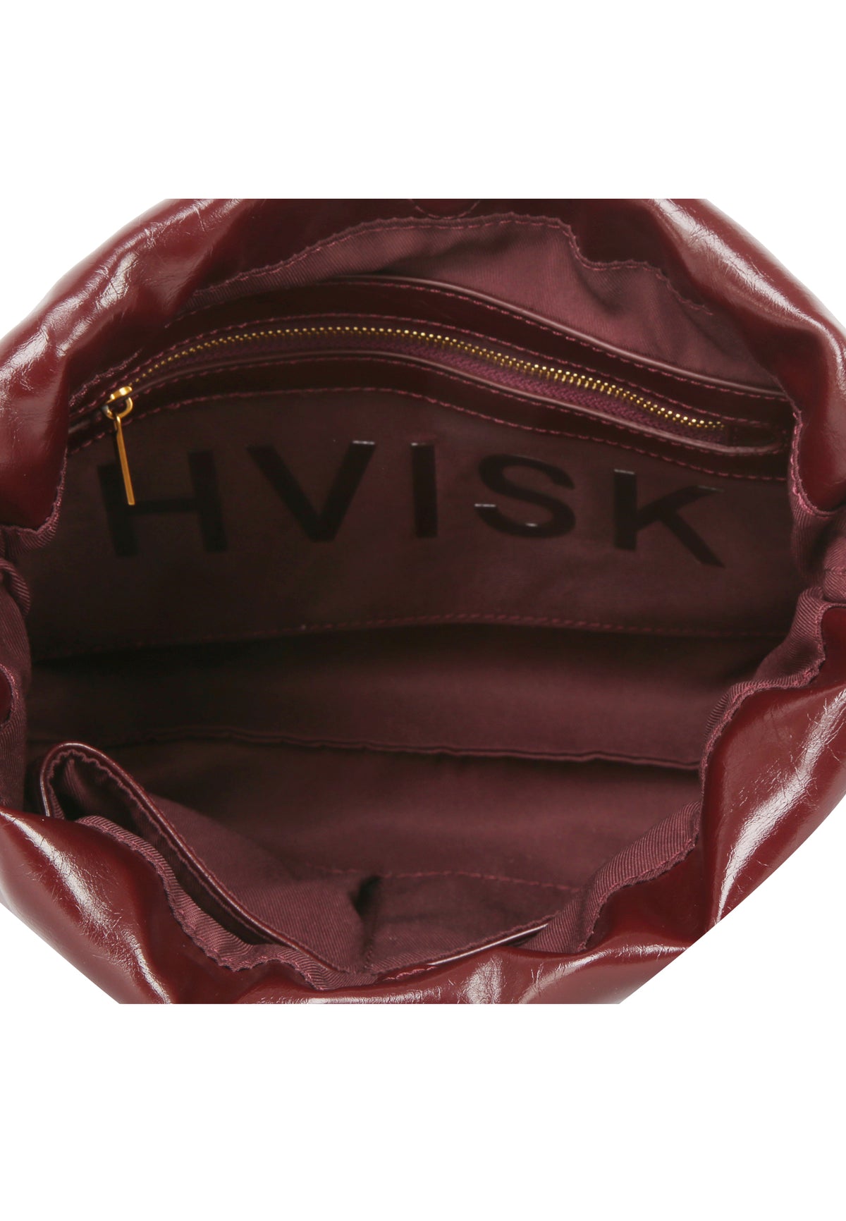 HVISK Arcane Raw Structure - deep burgundy