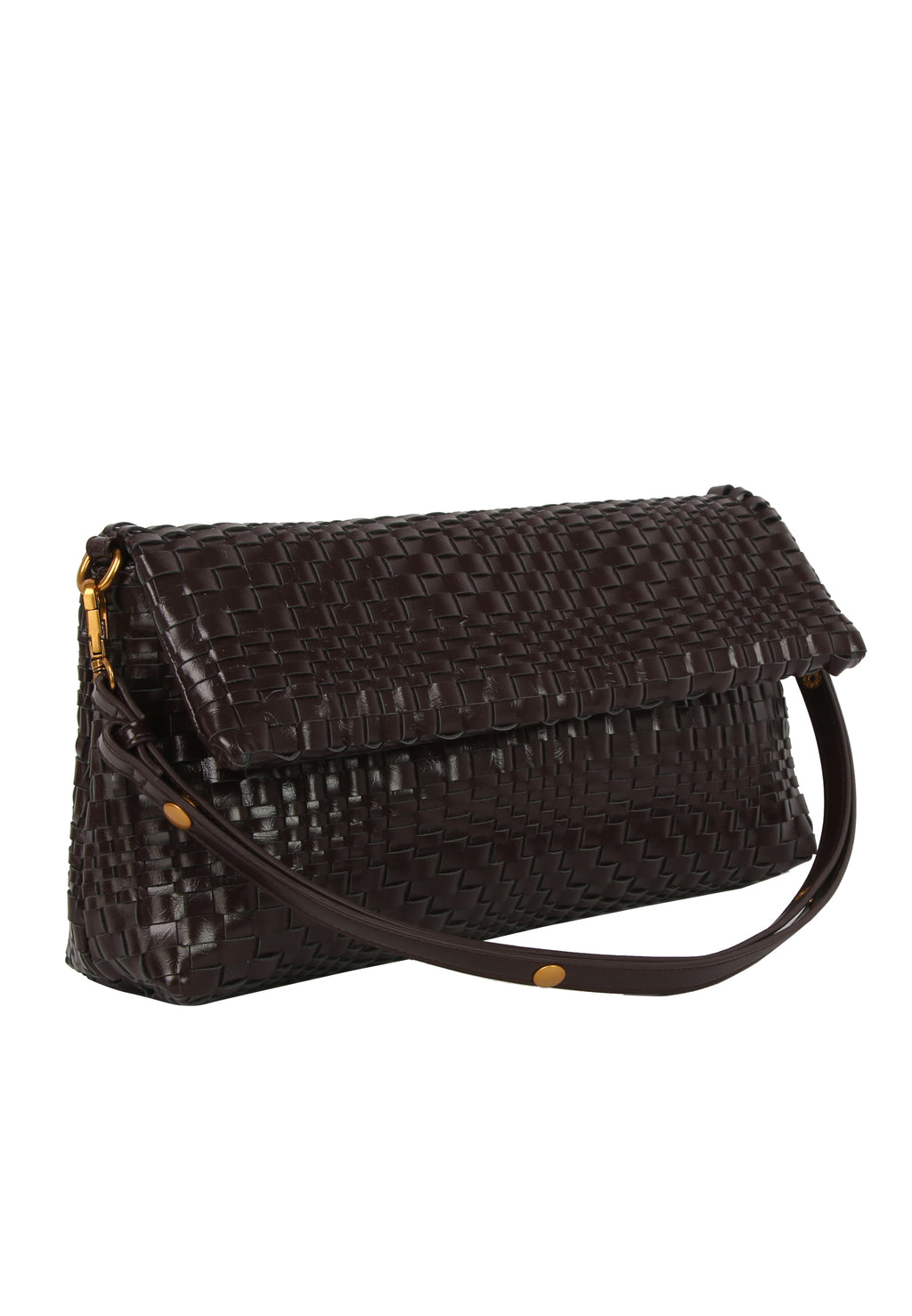 HVISK Arlene Braided Raw Structure - umber brown