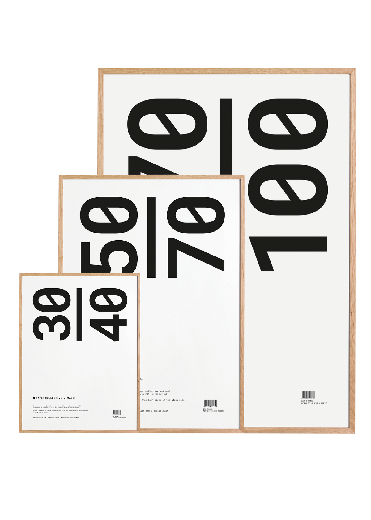 Paper Collective Frame Oak