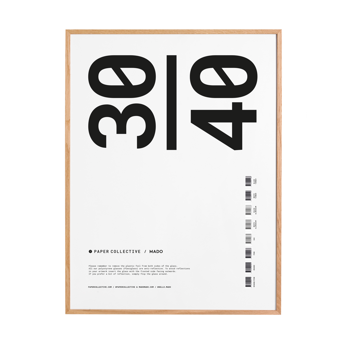 Paper Collective Frame Oak