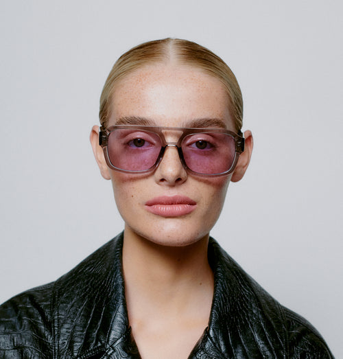 A.KJÆRBEDE Sonnenbrille Kaya Grey Transparent