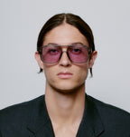 A.KJÆRBEDE Sonnenbrille Kaya Grey Transparent