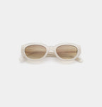 A.KJÆRBEDE Sonnenbrille Winnie Cream Bone