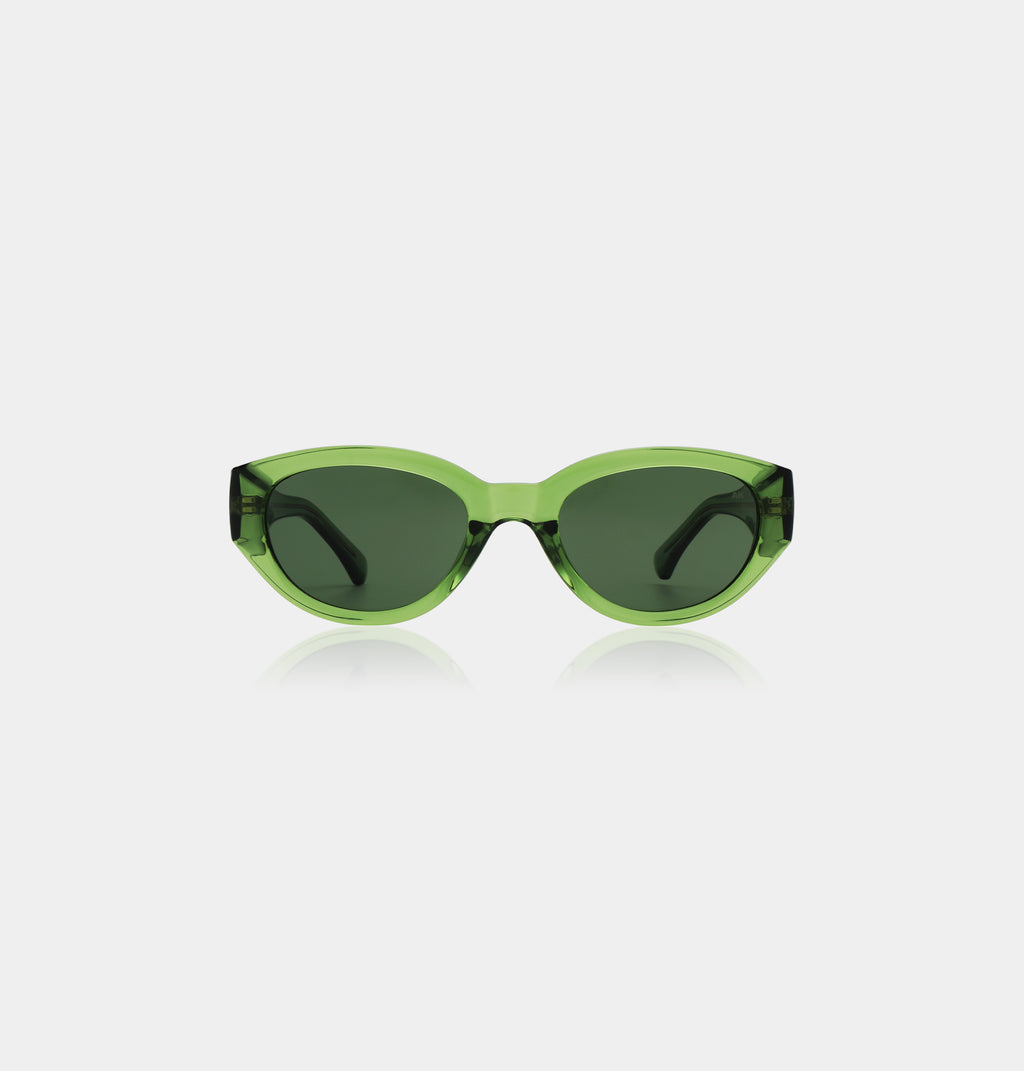 A.KJÆRBEDE Sonnenbrille Winnie Light Olive Transparent