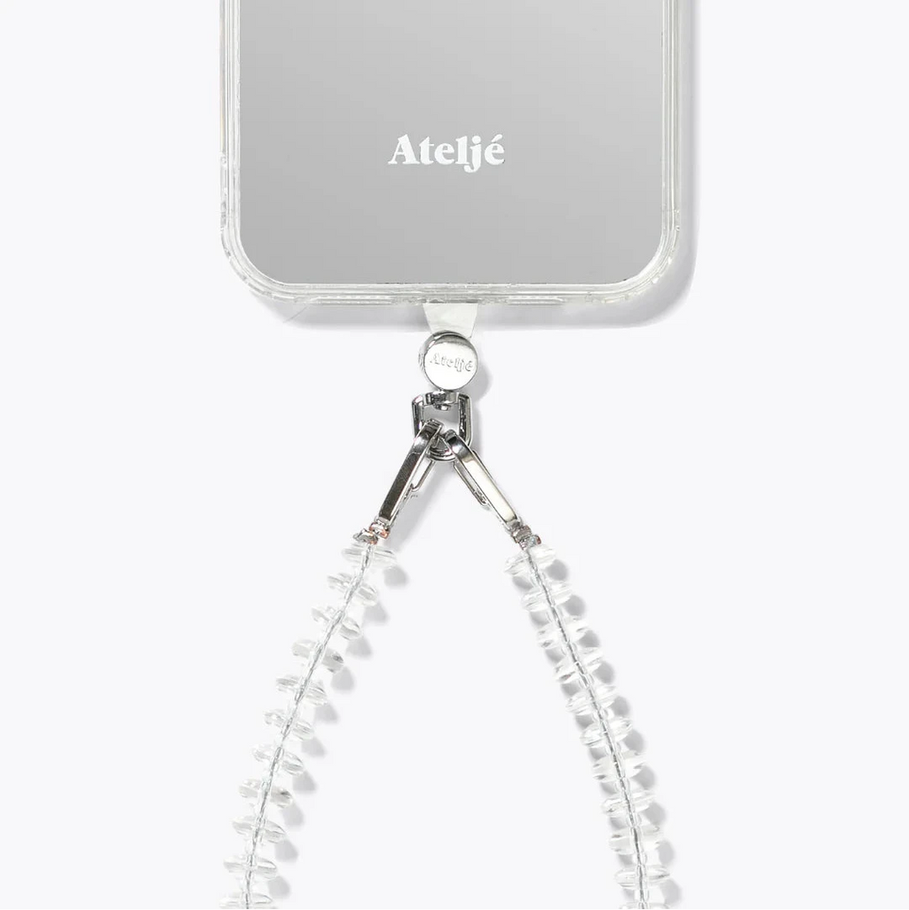 Ateljé Phone Cord Connector silber