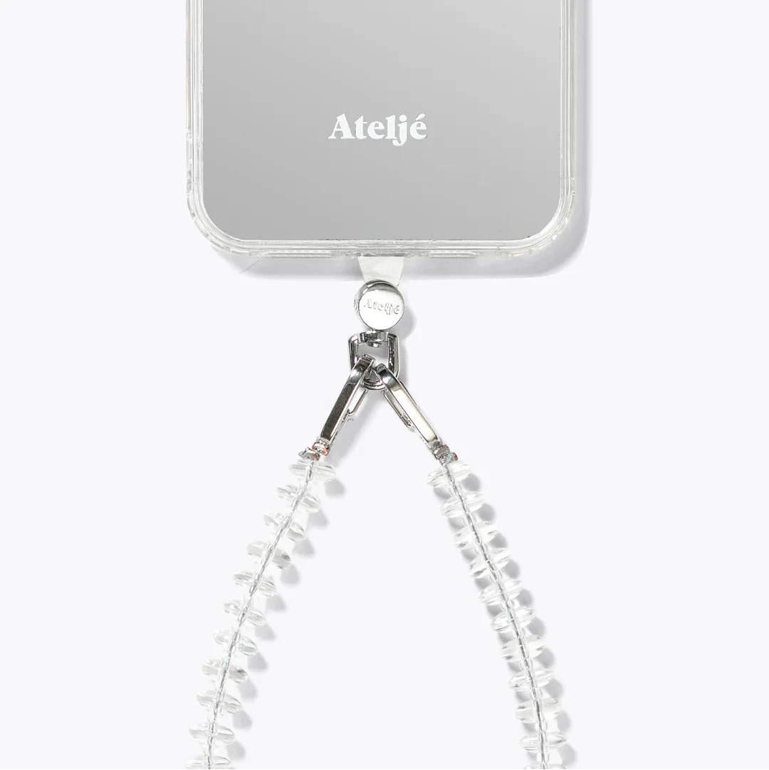 Ateljé Phone Cord Connector silber