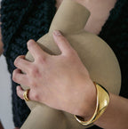 BANDHU Enfold Bracelet gold plated