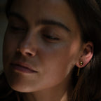 BANDHU Conflicting earrings gold plated