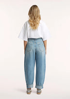 CIRCLE OF TRUST Robin Jeans | Barrel Fit Sea Note Blue Wash