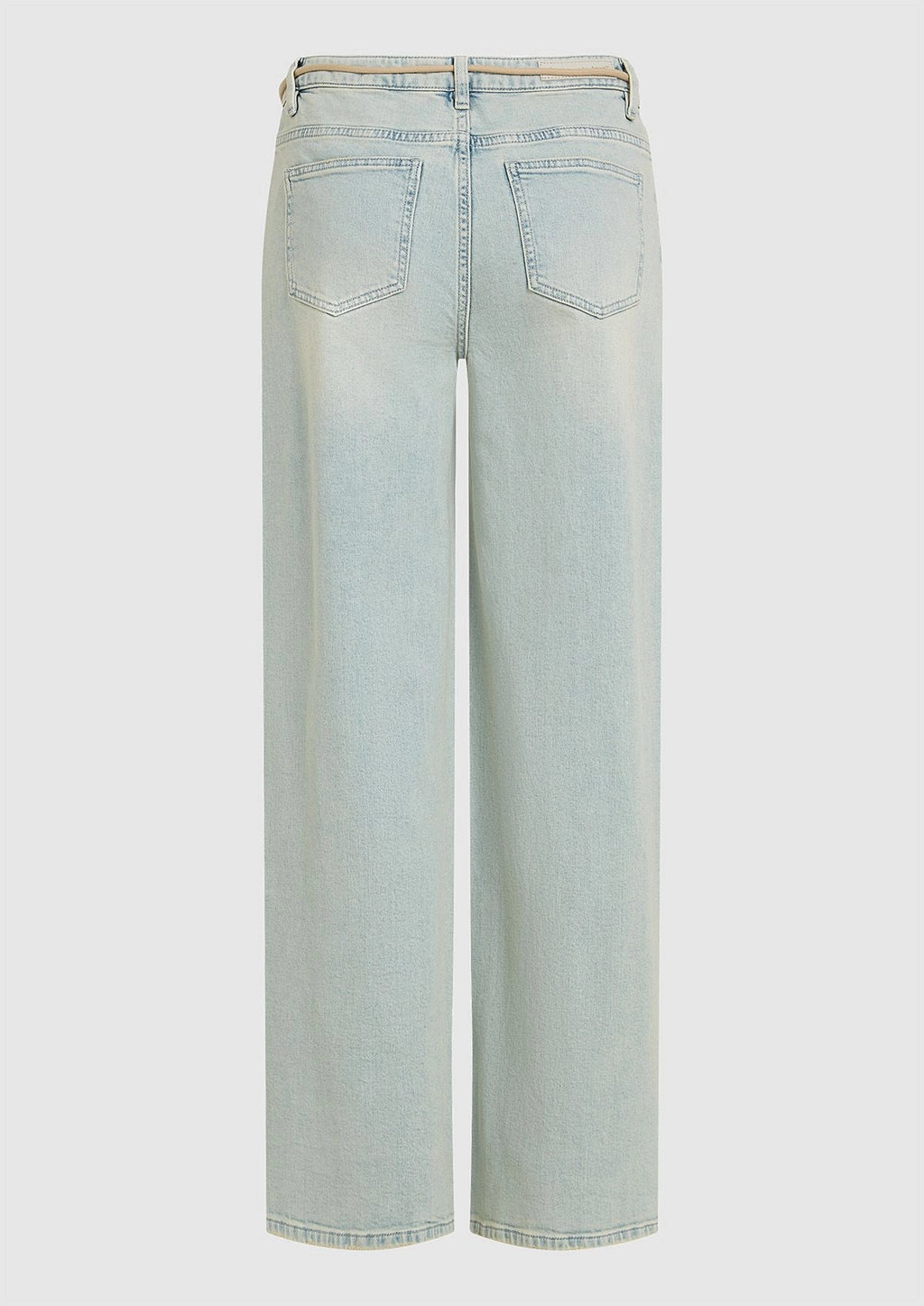 CIRCLE OF TRUST Jona Jeans | High Waist Wide Leg Carribean Blue Wash