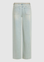 CIRCLE OF TRUST Jona Jeans | High Waist Wide Leg Carribean Blue Wash