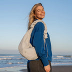 GOT BAG Moon Bag Ruffle - soft shell monochrome