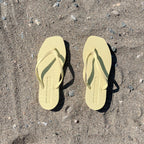 SLEEPERS Tapered Flip Flop - mellow yellow