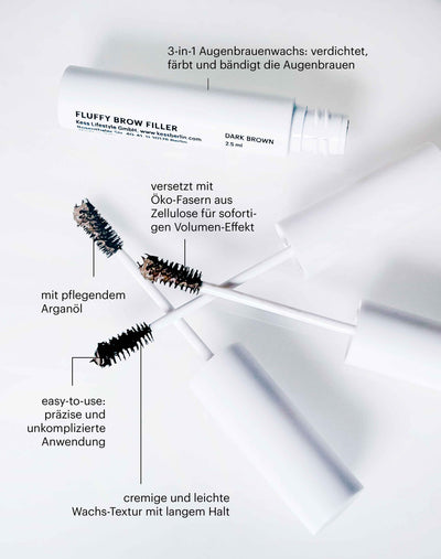 KESS BERLIN Fluffy Brow Filler - Light Brown