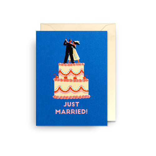 LAGOM DESIGN Minikarte JUST MARRIED