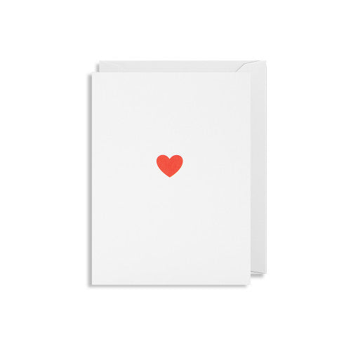 LAGOM DESIGN Minikarte LITTLE HEART