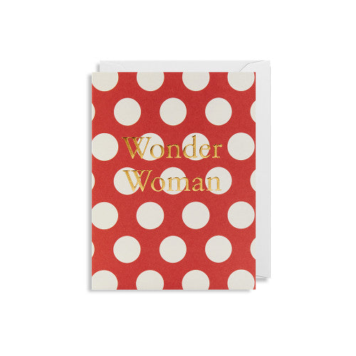LAGOM DESIGN Minikarte WONDER WOMAN