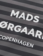 MADS NØRGAARD Rainy Scape Cape - stripe aop/black