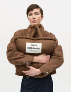MADS NØRGAARD Light Ripstop Pillow Bag - cocoa