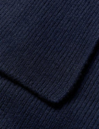 MADS NØRGAARD One Wool Freja Hooded Scarf - sky captain