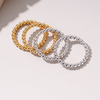 MaisonLeBo Ring Bobble silber