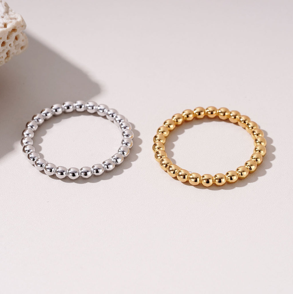 MaisonLeBo Ring Bobble silber
