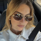 MELLER Sonnenbrille Karam - gold kakao