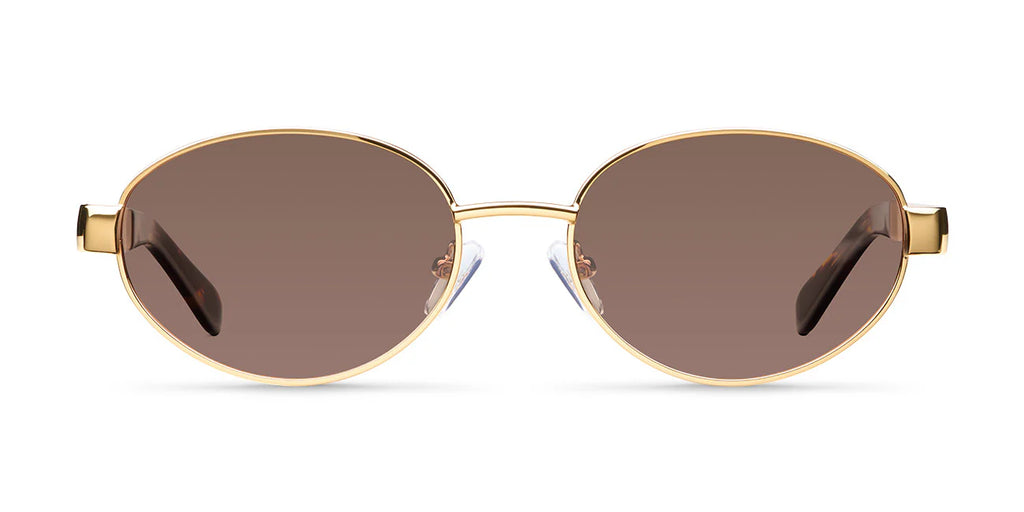 MELLER Sonnenbrille Karam - gold kakao