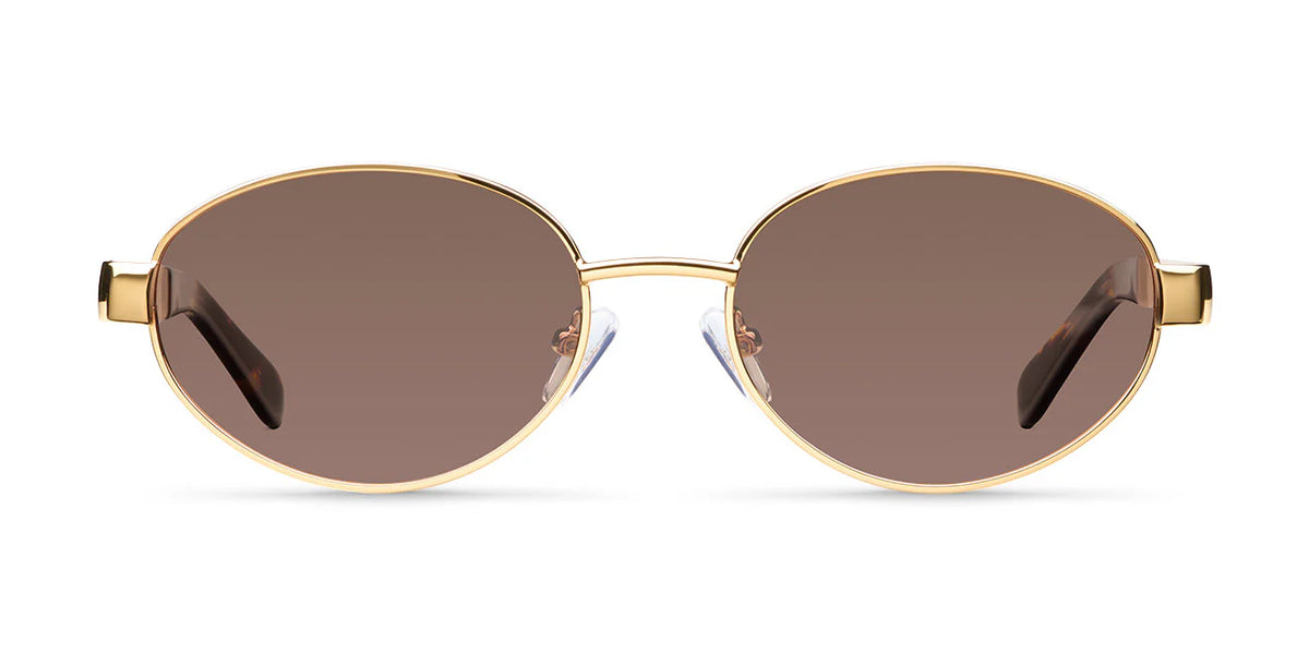 MELLER Sonnenbrille Karam - gold kakao