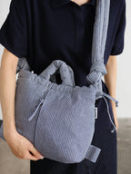 ÖLEND Compact Ona Soft Bag Baumwolle - marineblau gestreift