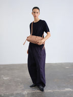 ÖLEND Dumpling Bag Suede - dust pink