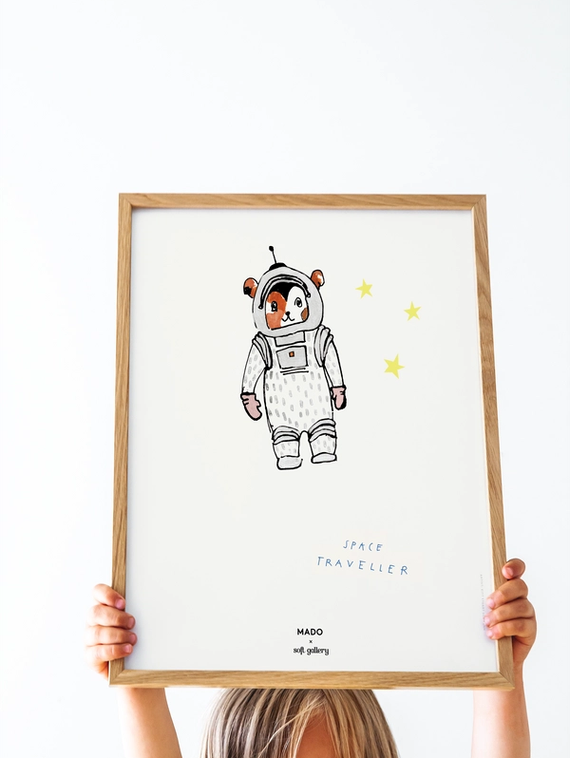 Paper Collective Poster Space Traveller