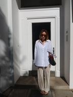 SOHO STUDIOS STELLA LACE PANTS offwhite