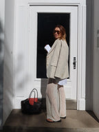 SOHO STUDIOS STELLA LACE PANTS offwhite