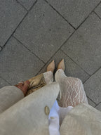 SOHO STUDIOS STELLA LACE PANTS offwhite