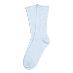 SUI AVA Ruffle Pastel Socks - pastel blue