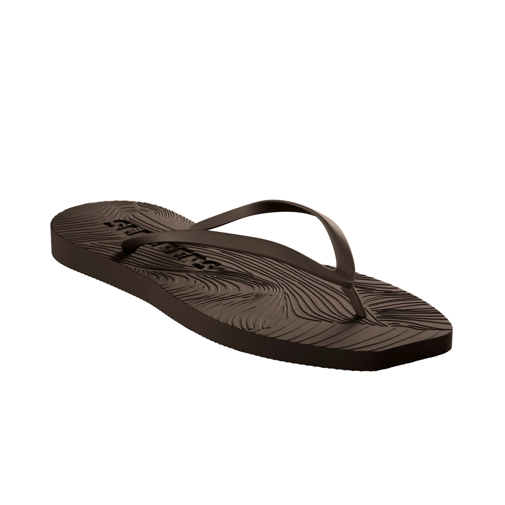 SLEEPERS Tapered Flip Flop - brown