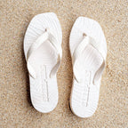 SLEEPERS Tapered Platform Flip Flop - eggnog