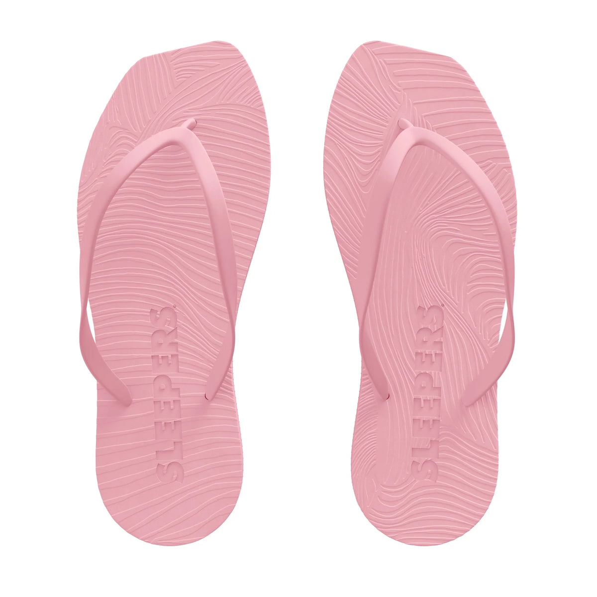 SLEEPERS Tapered Flip Flops - pink sorbet