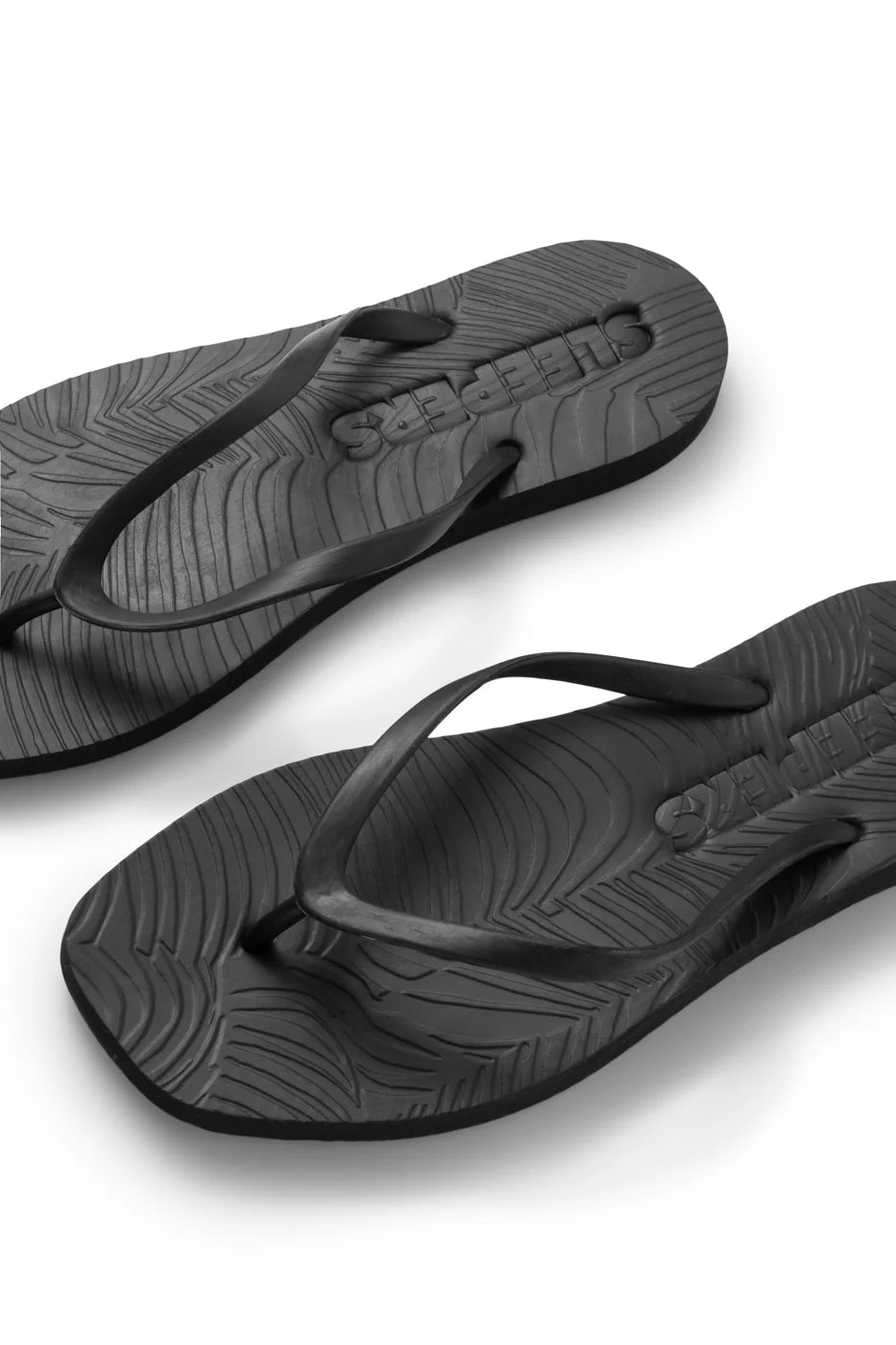 SLEEPERS Tapered Flip Flop - black