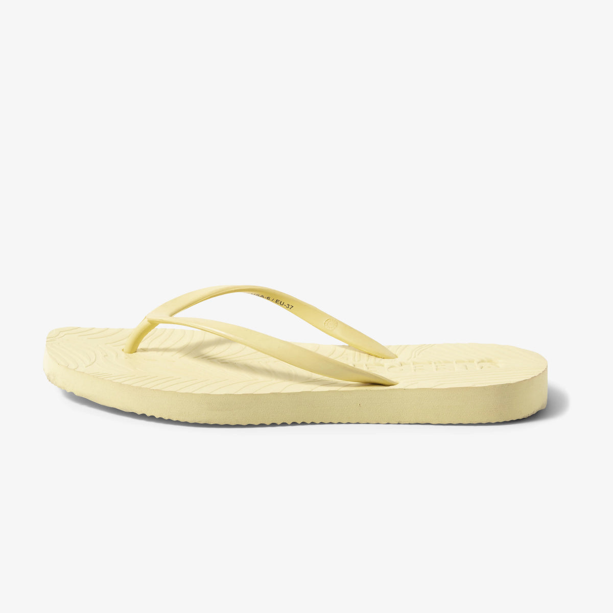 SLEEPERS Tapered Flip Flop - mellow yellow