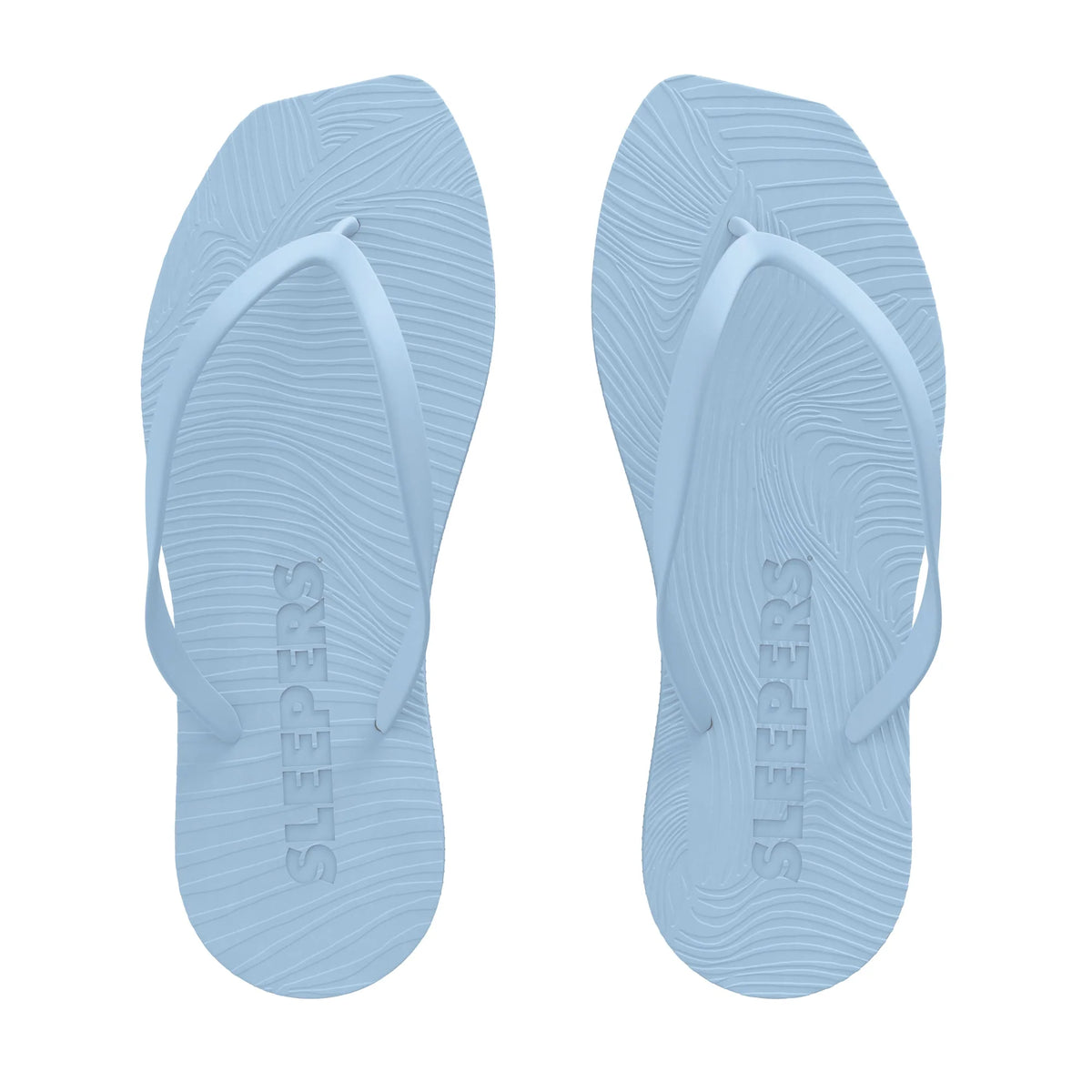 SLEEPERS Tapered Flip Flop - angel blue