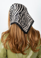 SUI AVA Zebra Scarf - zebra print