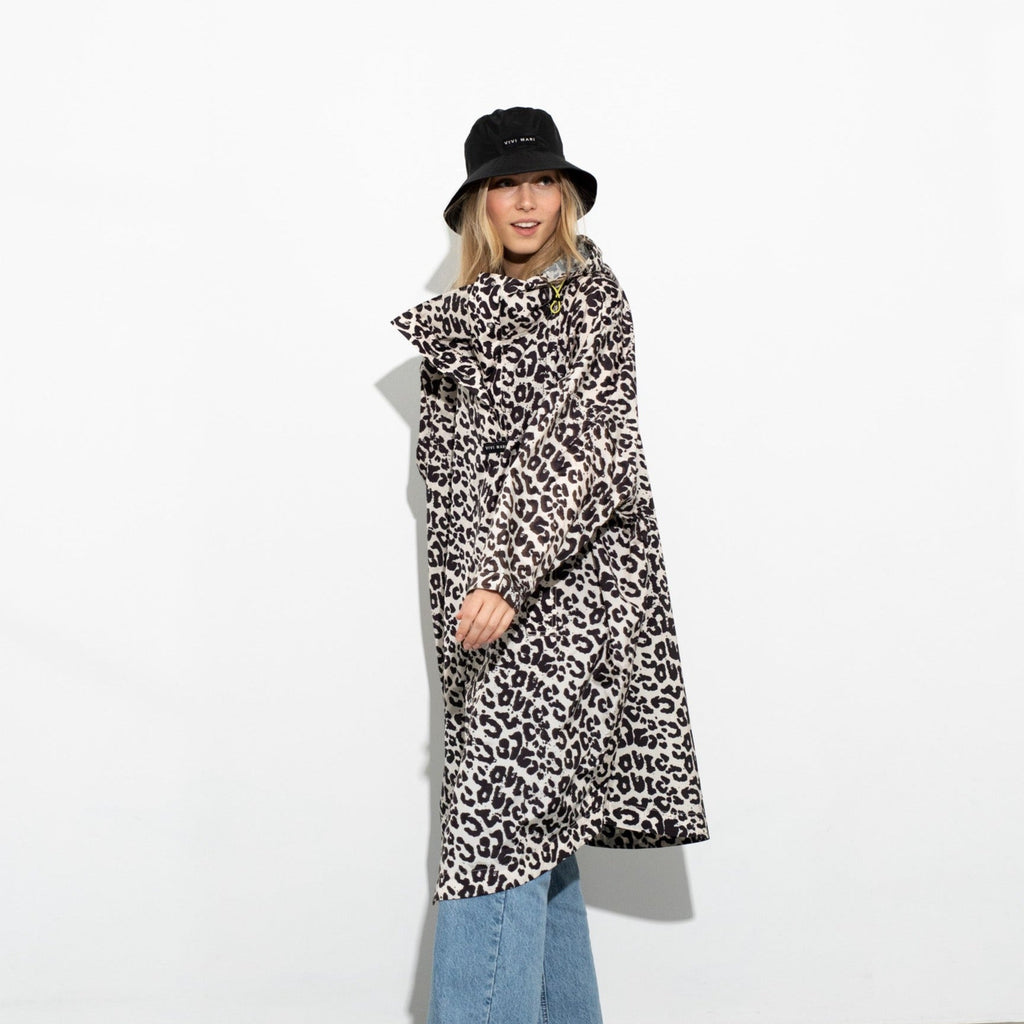 VIVI MARI Raincoat Leo Splashes in der Farbe black/sand