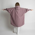 VIVI MARI Raincoat Solid ash plum