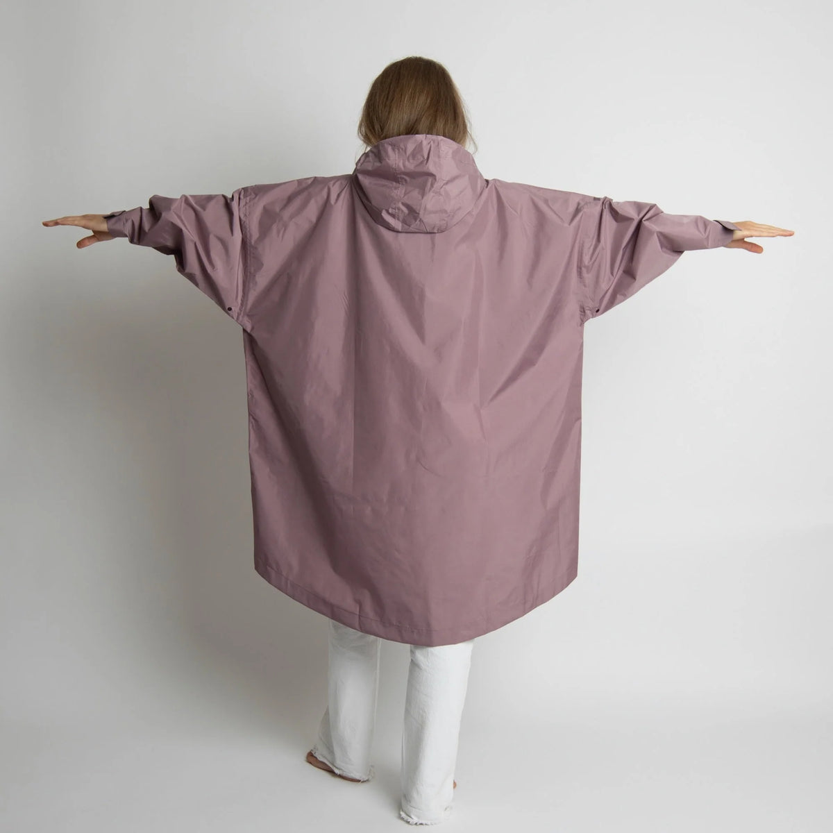 VIVI MARI Raincoat Solid ash plum