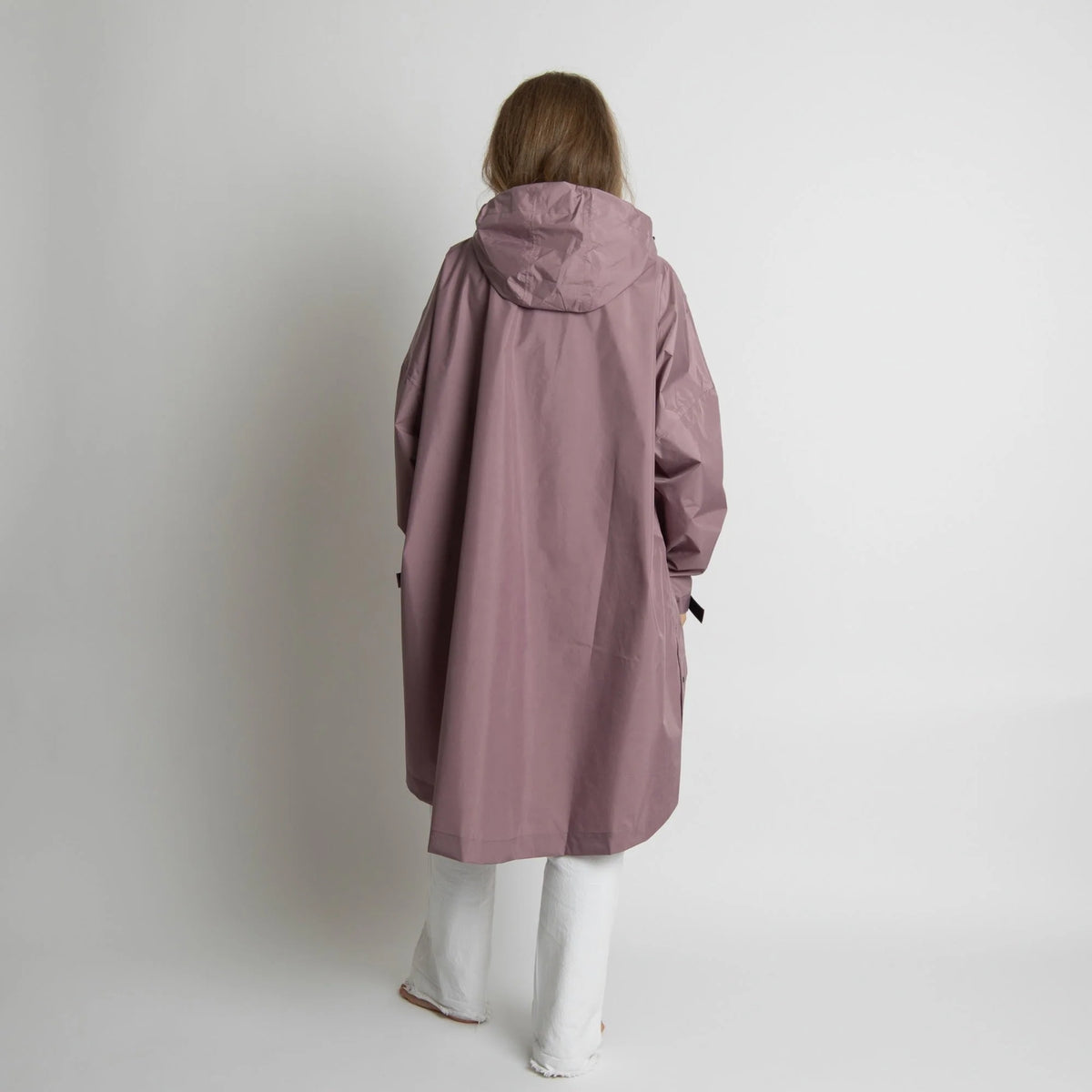 VIVI MARI Raincoat Solid ash plum